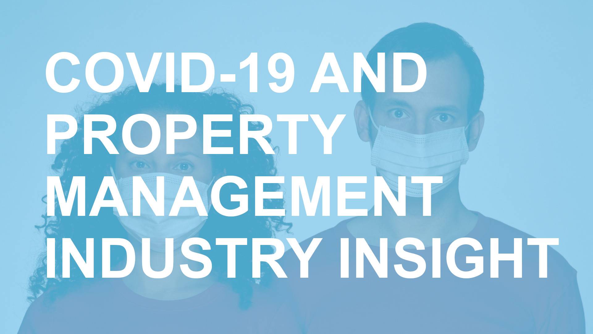 Woman and man wearing surgical masks, portrait