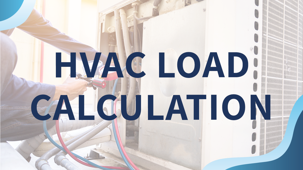 man conducting hvac load calculation