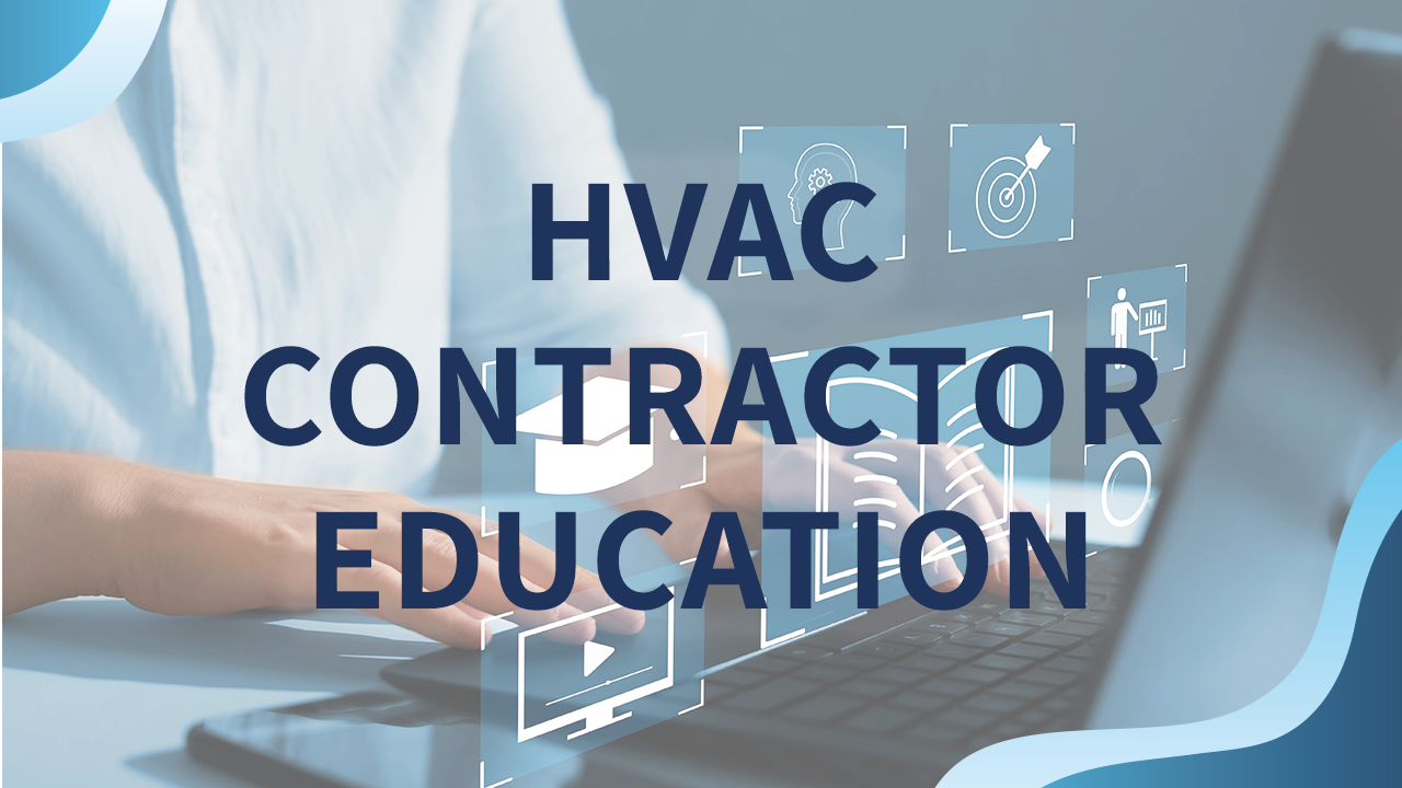 hvac contractor education